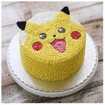 Pikachu Cream Cake