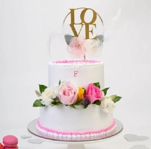 Love & Anniversary Cake