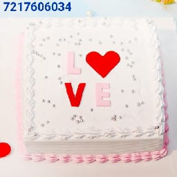 Anniversary Love Cake