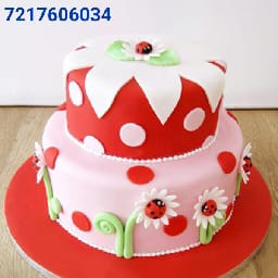 Flower Fondant Cake