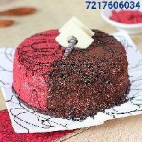 Choco Red Velvet Cake