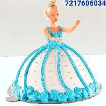 Barbie Doll Cake