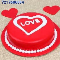 Loveing Fondant Cake