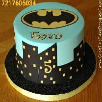 Logo Batman Cake