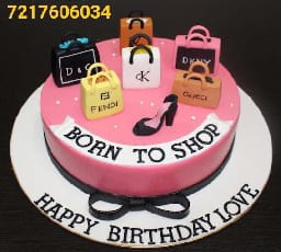 Born To Shop Cake