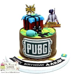 PUBG Love 13 Cake