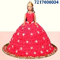 Red Doll Cake