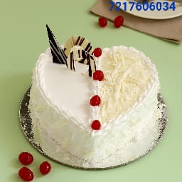 Love White Forest Cake
