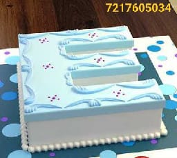 E Shape Best Cake