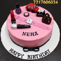 Fondant Shopping 2637 Cake