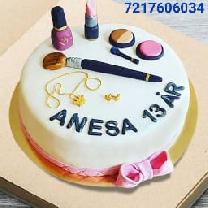 Makeup Theme 1 Cakes