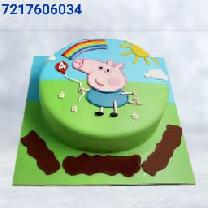 Peppa Pig Birthday Cake