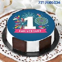 Anniversary Photo Cake