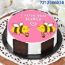 Baby Elefhant Photo Cake