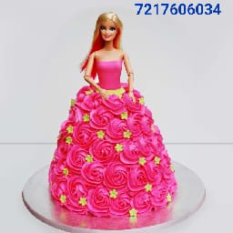 Birthday Doll Cake