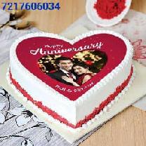 Red Velvet Photo Cake