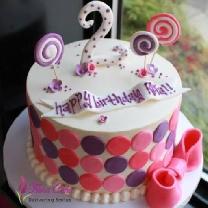 Birthday Candy Cake
