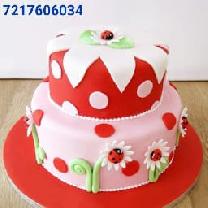 Flower Fondant Cake
