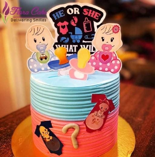 Customize Baby Sower Cake