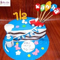 Half & Falf Baby Sower Cake