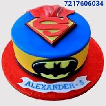 Superman Best Cake